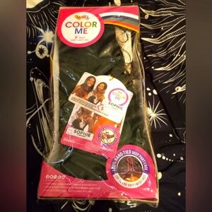 Janet Collection Lace front Wig: Sofie Green